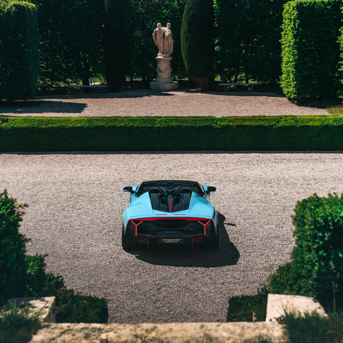 2027 Lamborghini Fenomeno Roadster Rear View