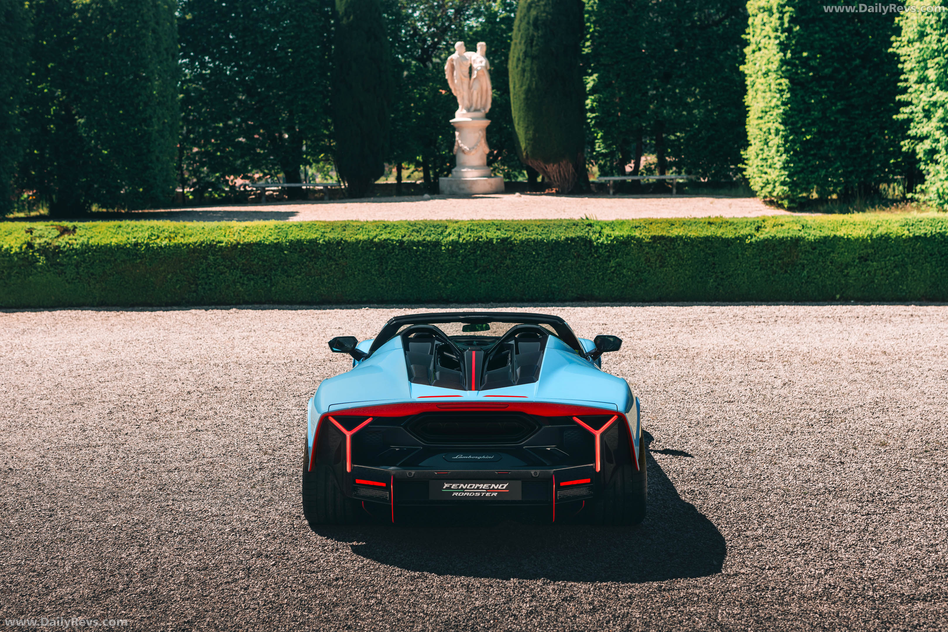 2027 Lamborghini Fenomeno Roadster Rear View