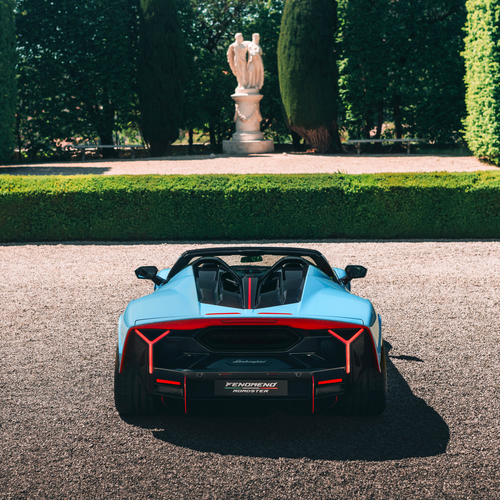 2027 Lamborghini Fenomeno Roadster Rear View