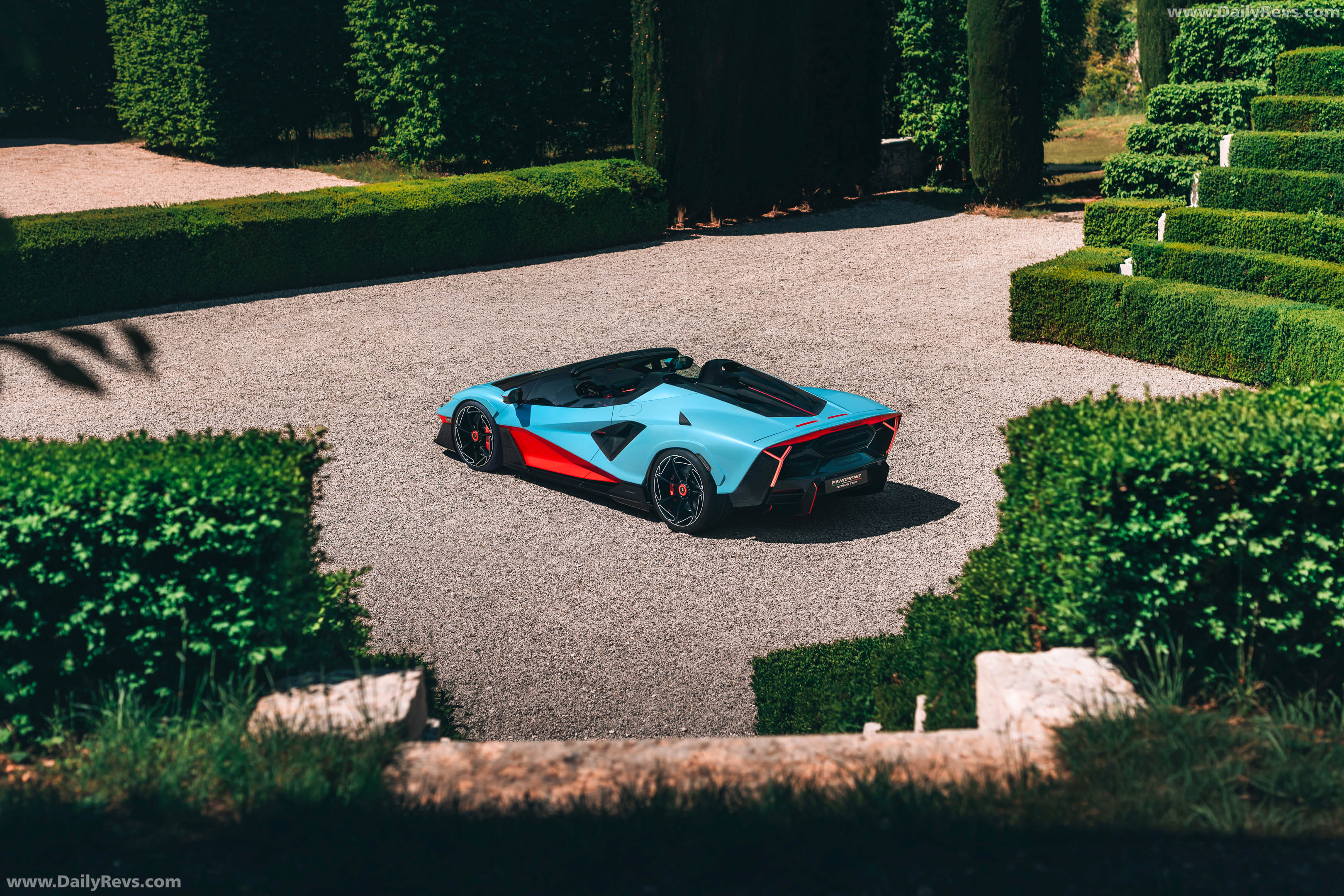 2027 Lamborghini Fenomeno Roadster Rear View