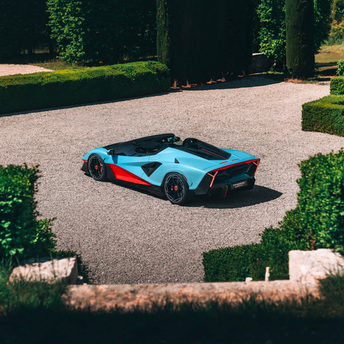 2027 Lamborghini Fenomeno Roadster Rear View