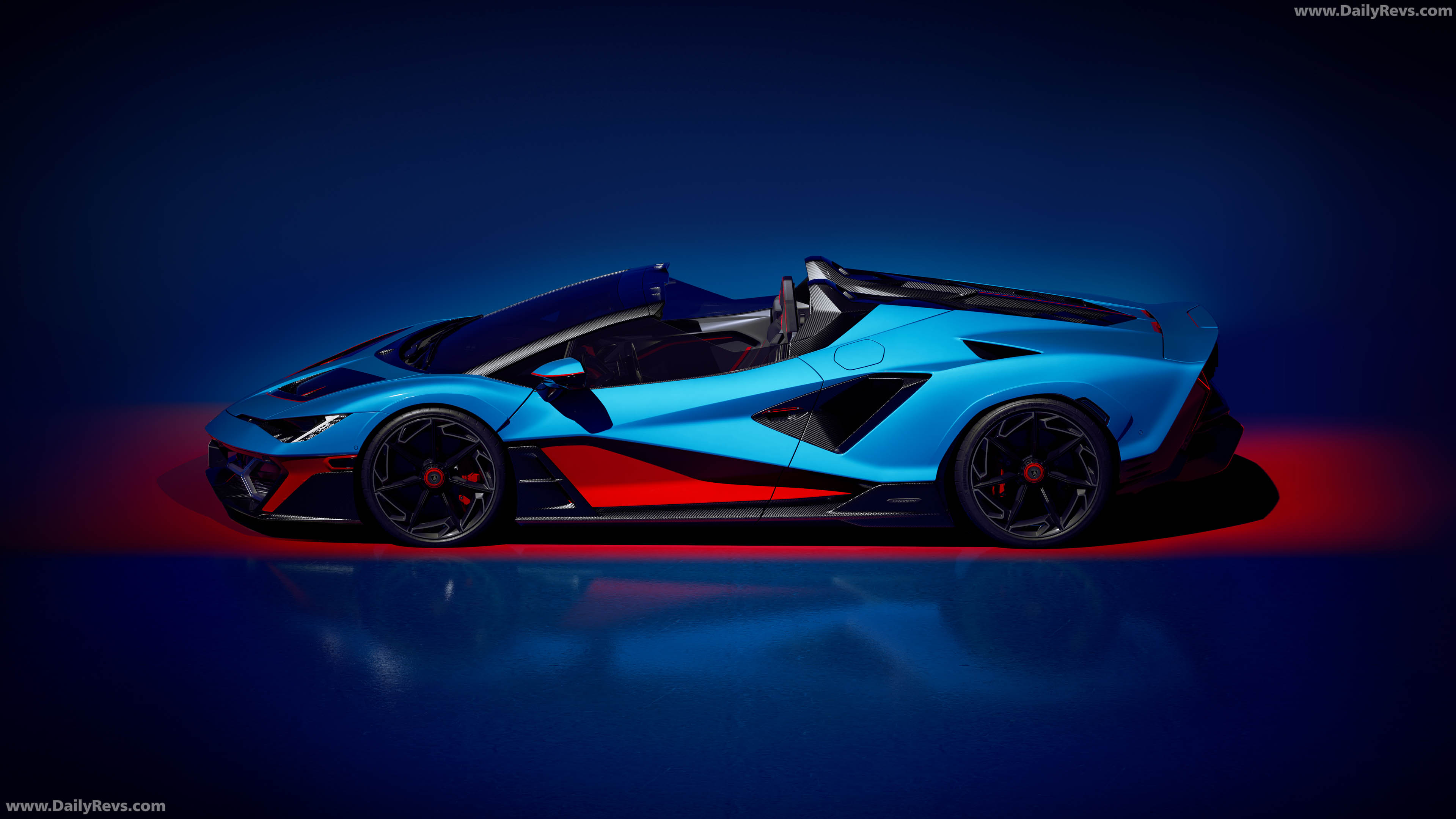 2027 Lamborghini Fenomeno Roadster Side View