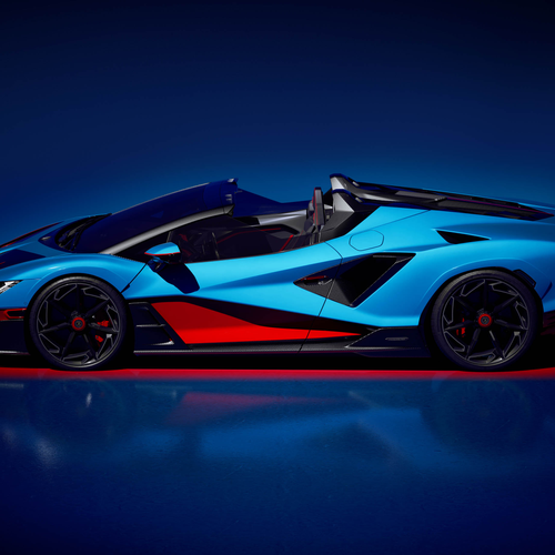 2027 Lamborghini Fenomeno Roadster Side View