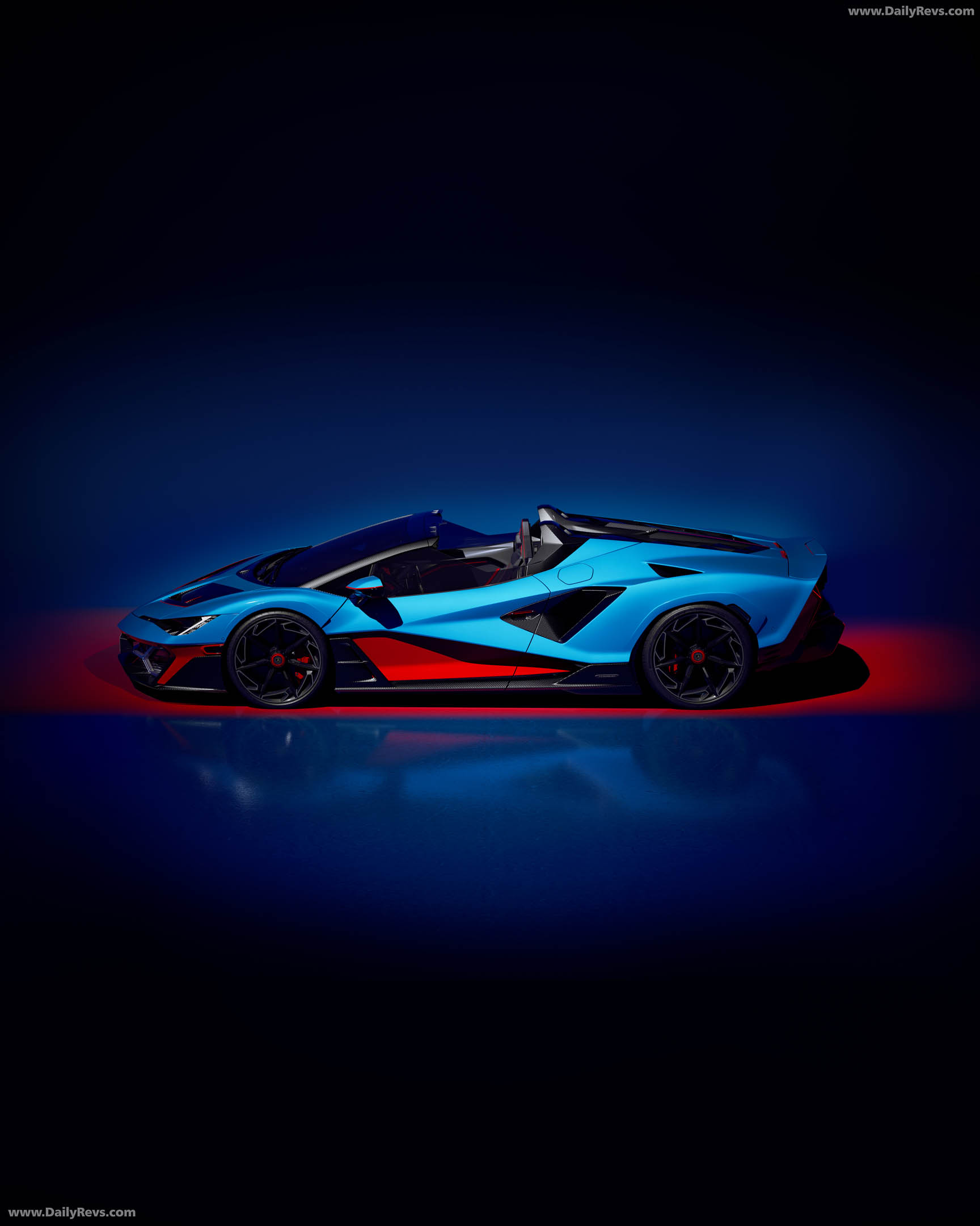 2027 Lamborghini Fenomeno Roadster Side View
