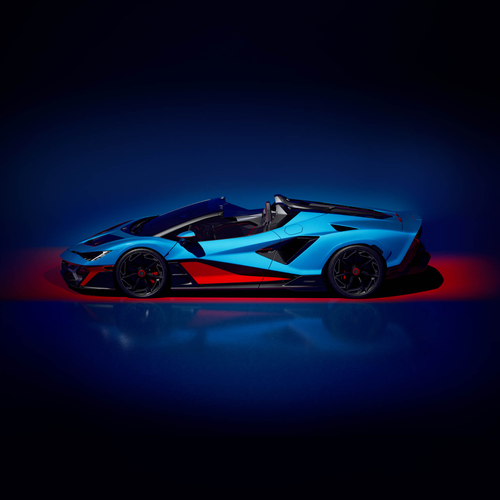 2027 Lamborghini Fenomeno Roadster Side View