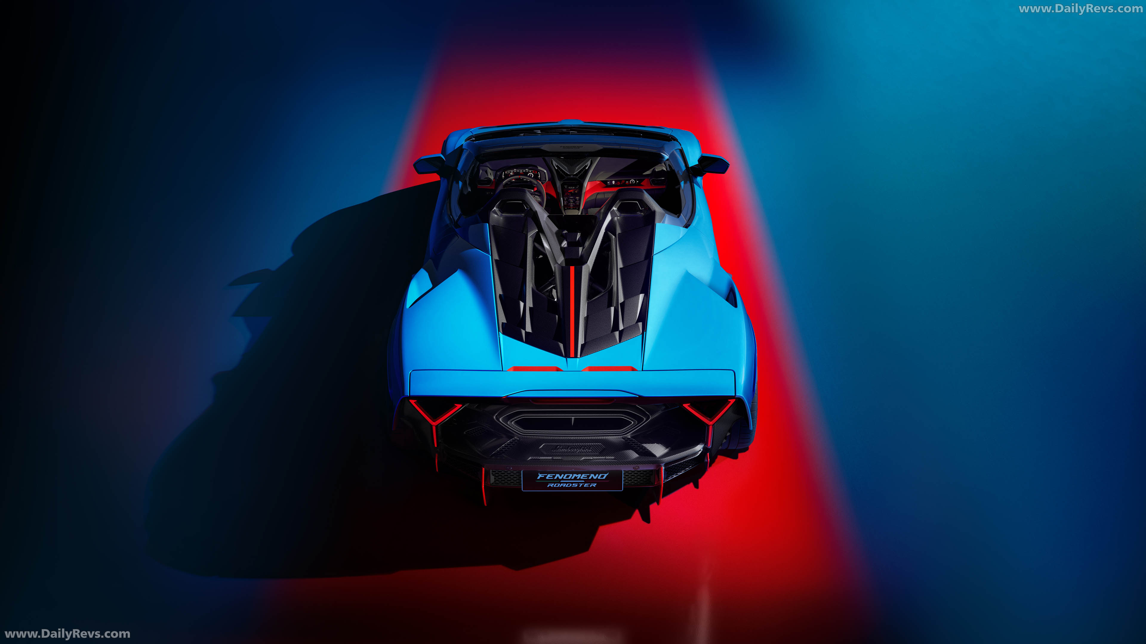 2027 Lamborghini Fenomeno Roadster Rear View