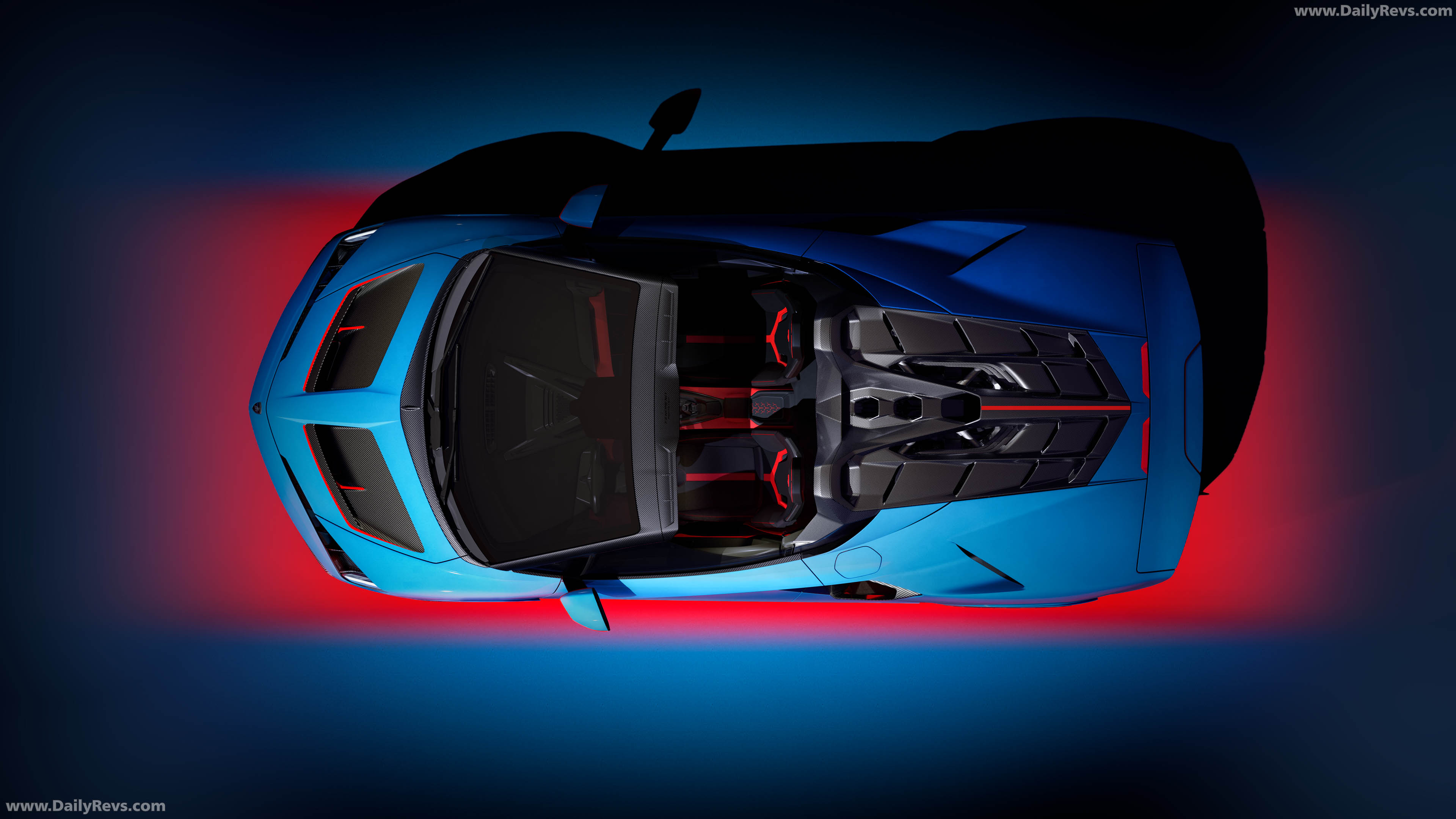 2027 Lamborghini Fenomeno Roadster Top View