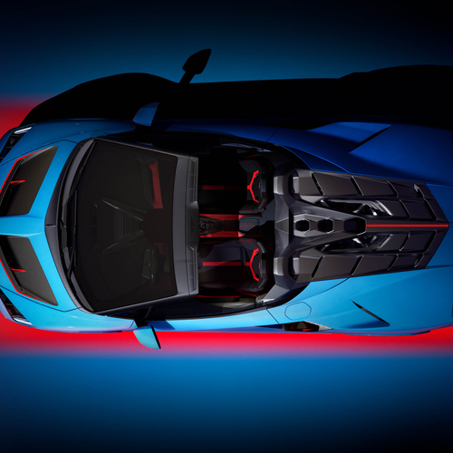 2027 Lamborghini Fenomeno Roadster Top View