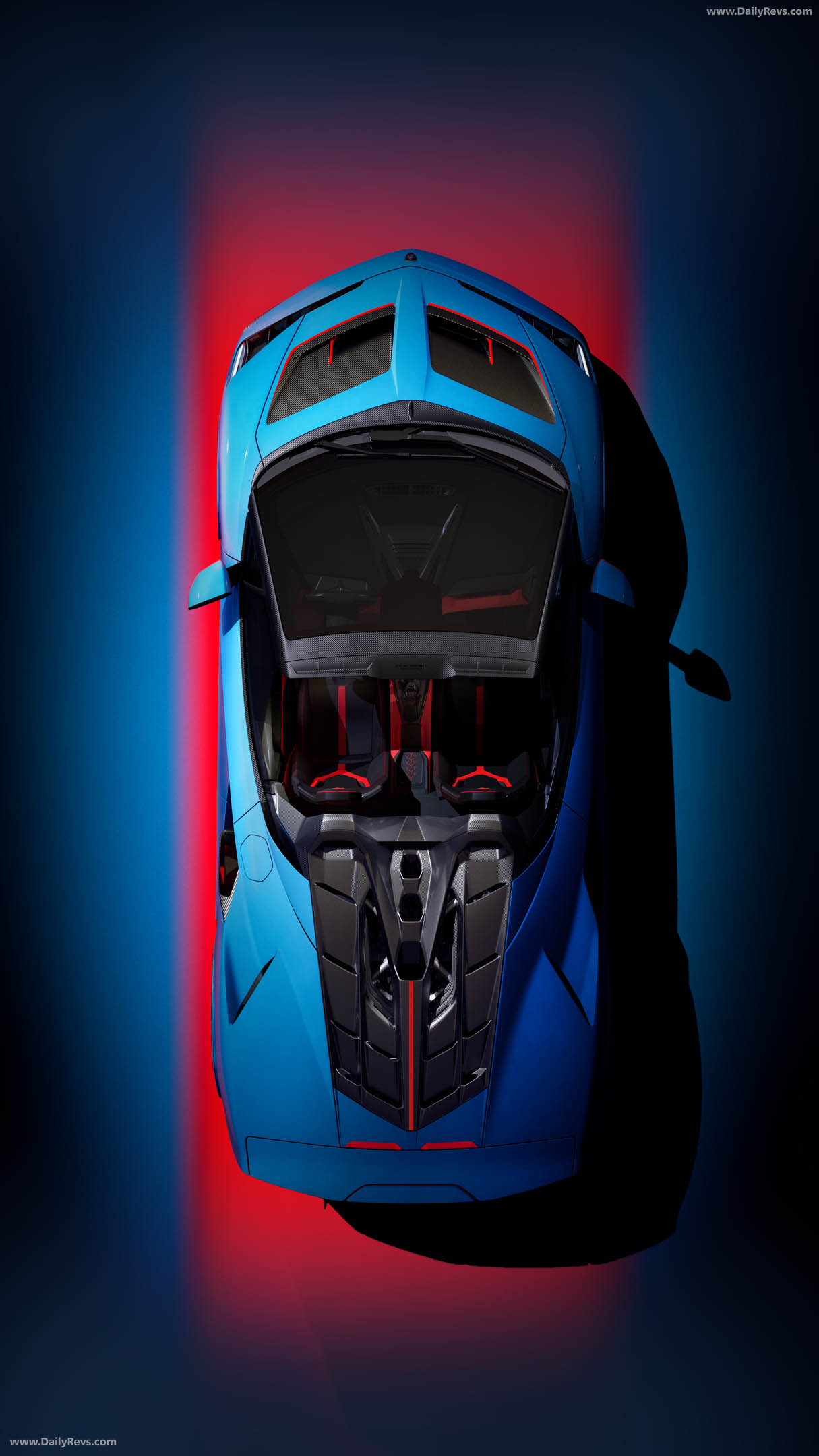 2027 Lamborghini Fenomeno Roadster Top View