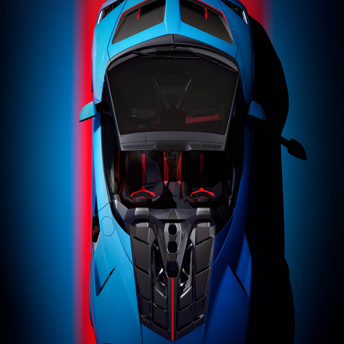 2027 Lamborghini Fenomeno Roadster Top View