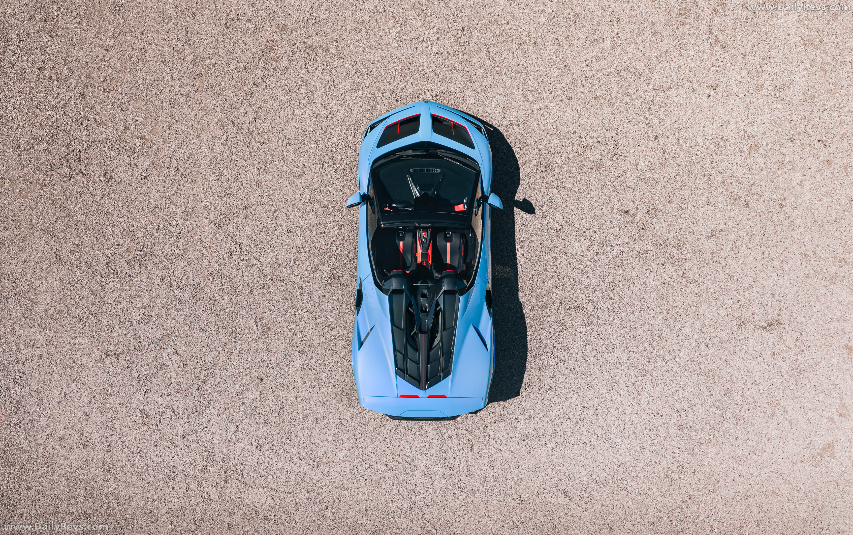 2027 Lamborghini Fenomeno Roadster Top View