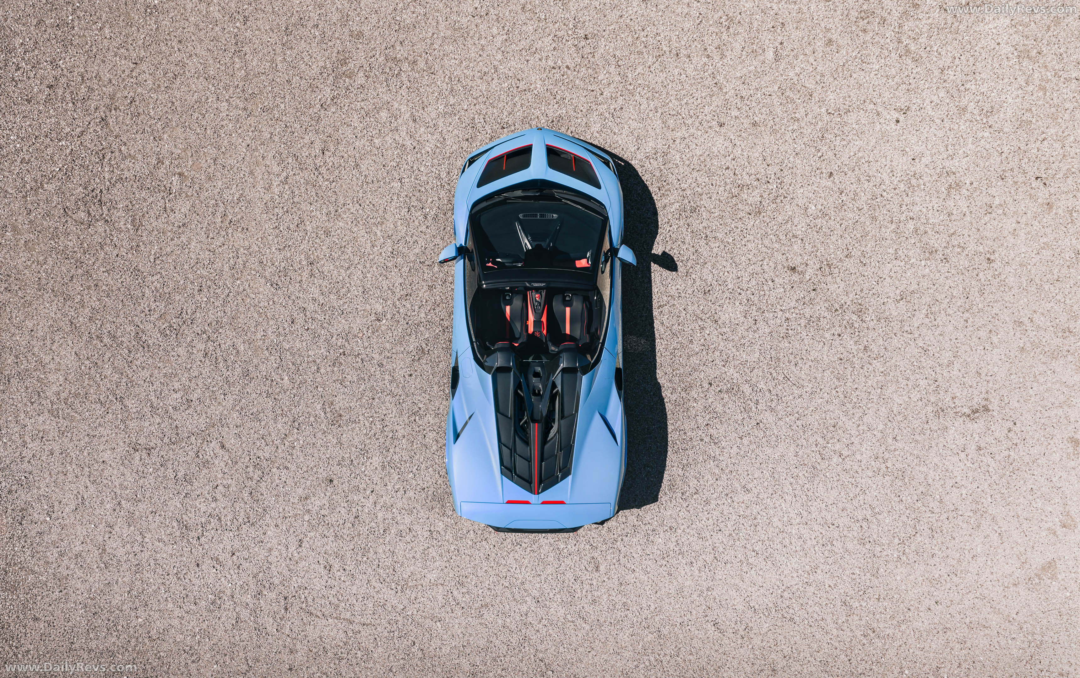 2027 Lamborghini Fenomeno Roadster Top View