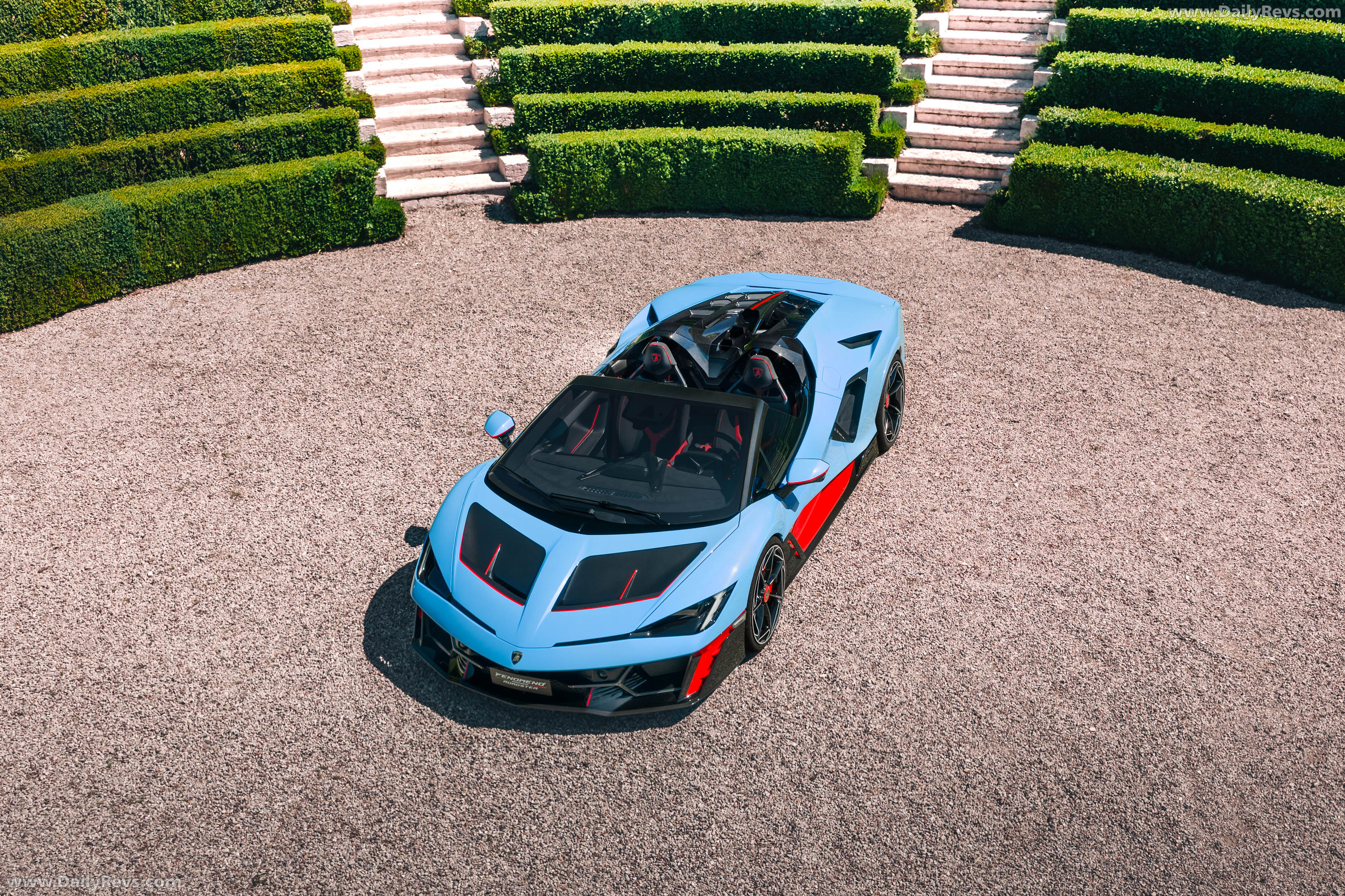 2027 Lamborghini Fenomeno Roadster Top View