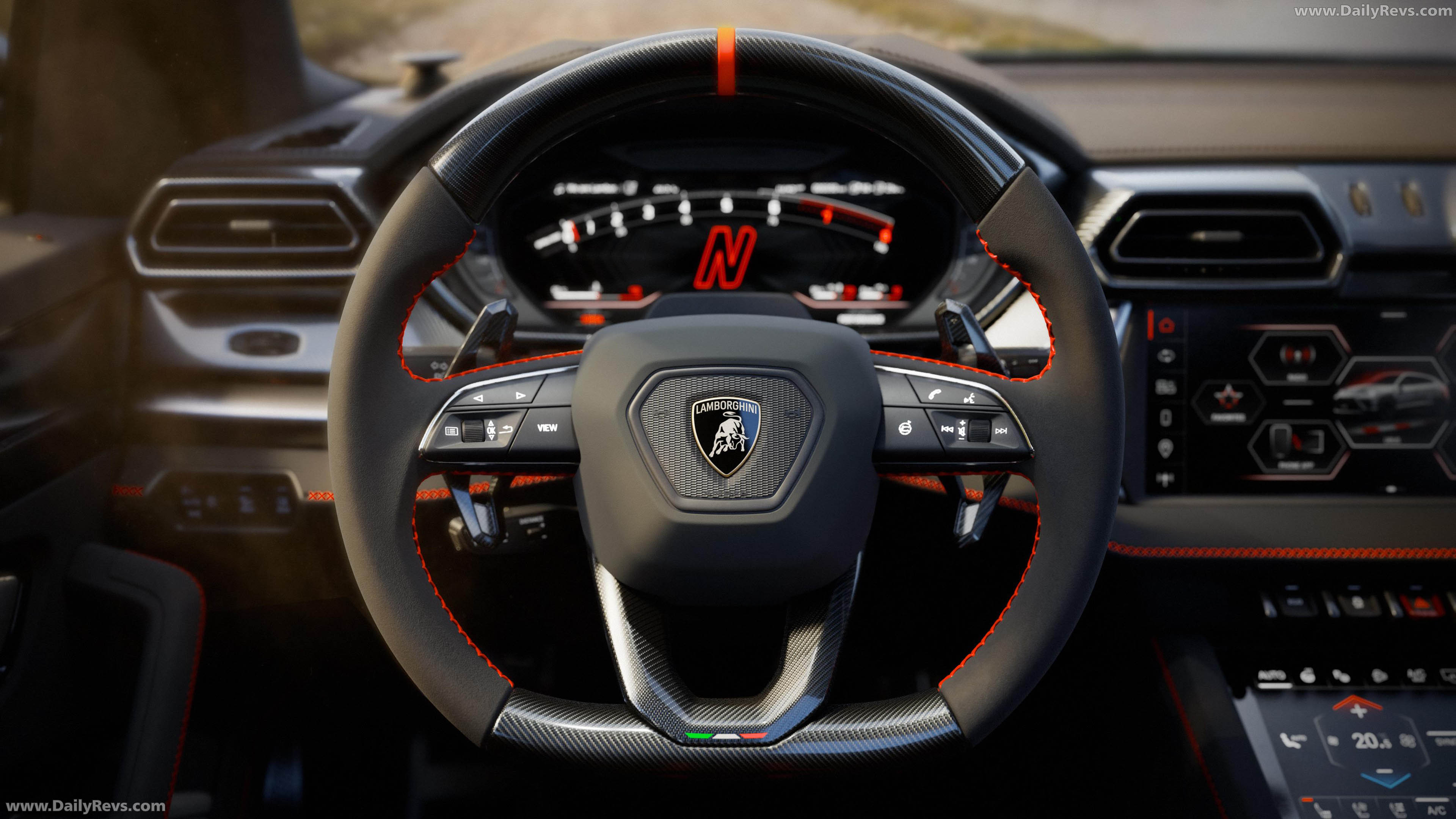 2027 Lamborghini Urus SE Performante Verde Hydra Interior