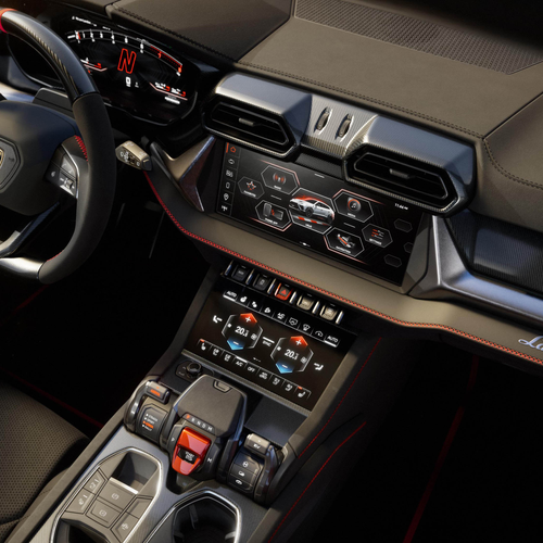2027 Lamborghini Urus SE Performante Verde Hydra Interior