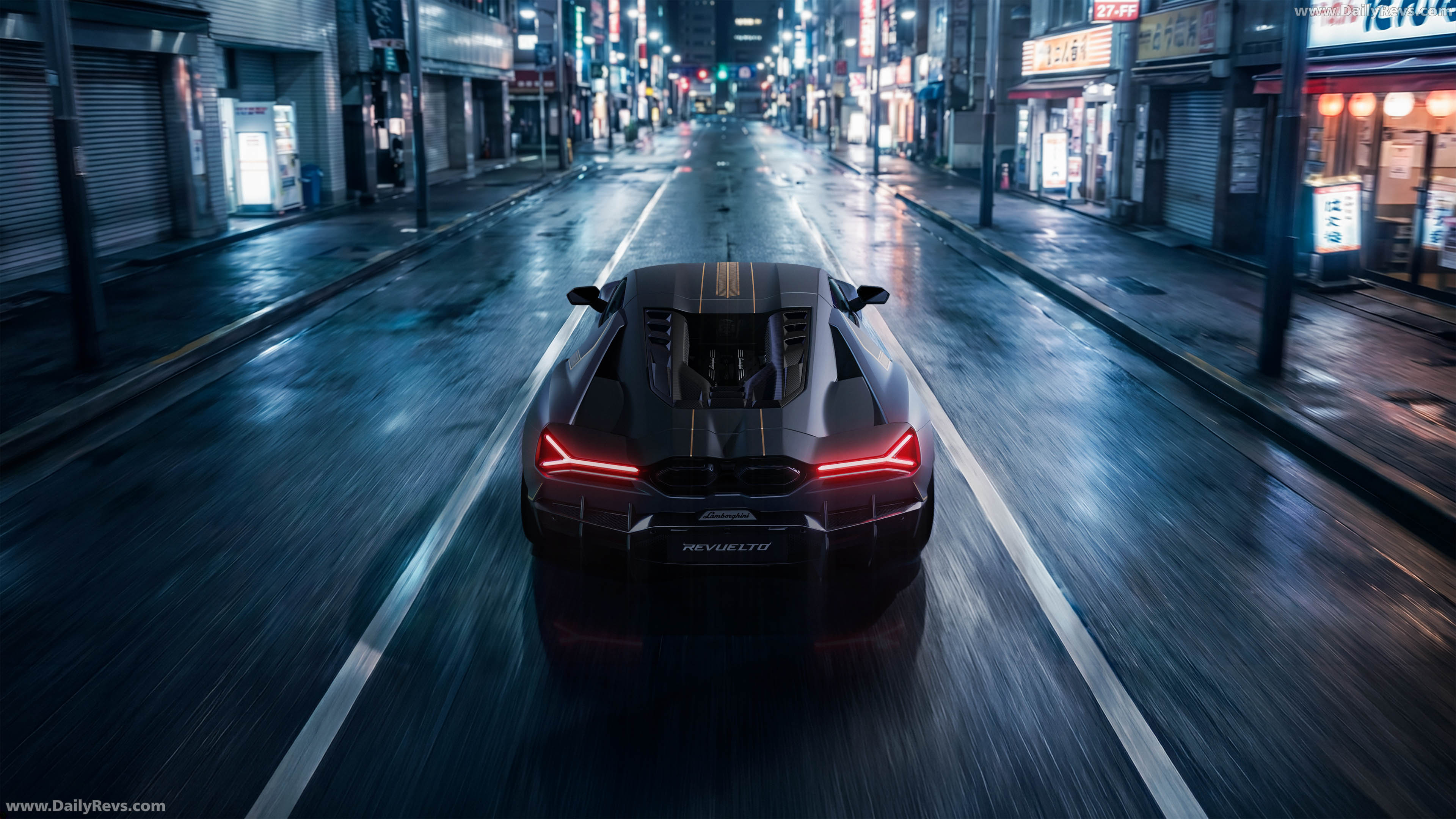 2026 Lamborghini Revuelto Impavido Rear View