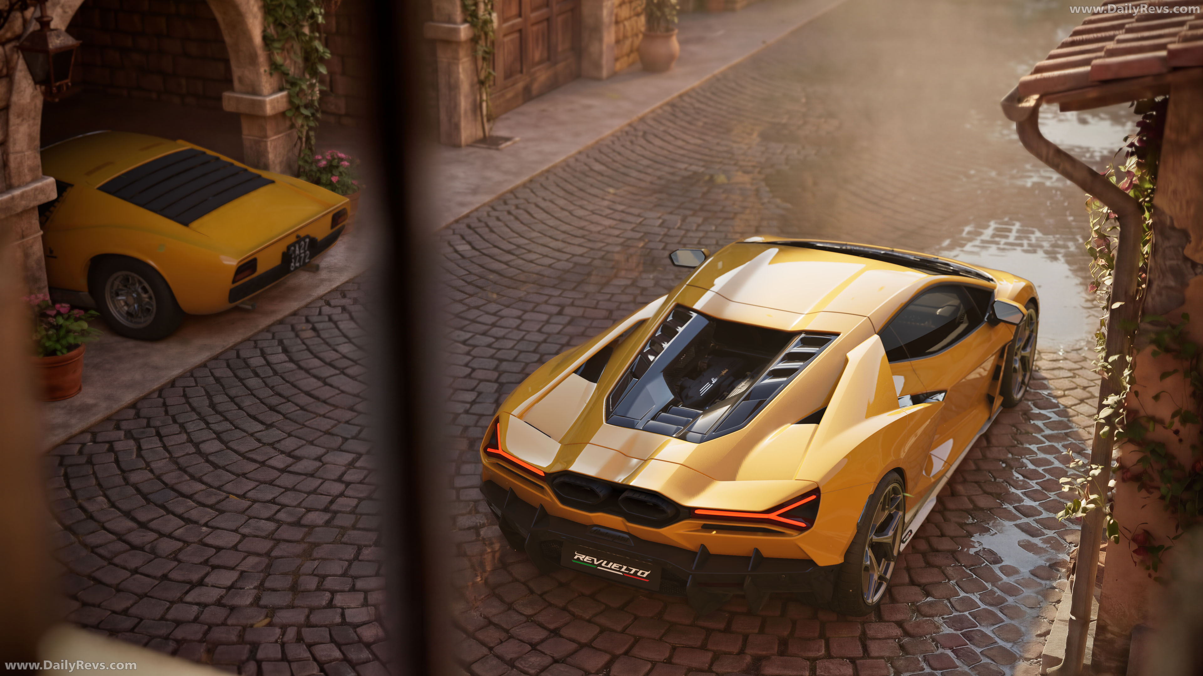 2026 Lamborghini Revuelto Miura 60 Homage Rear View