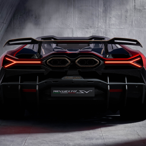 2027 Lamborghini Revuelto SV Rear View