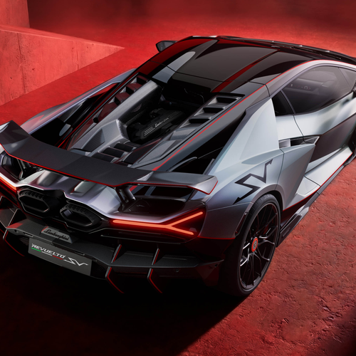 2027 Lamborghini Revuelto SV Rear View