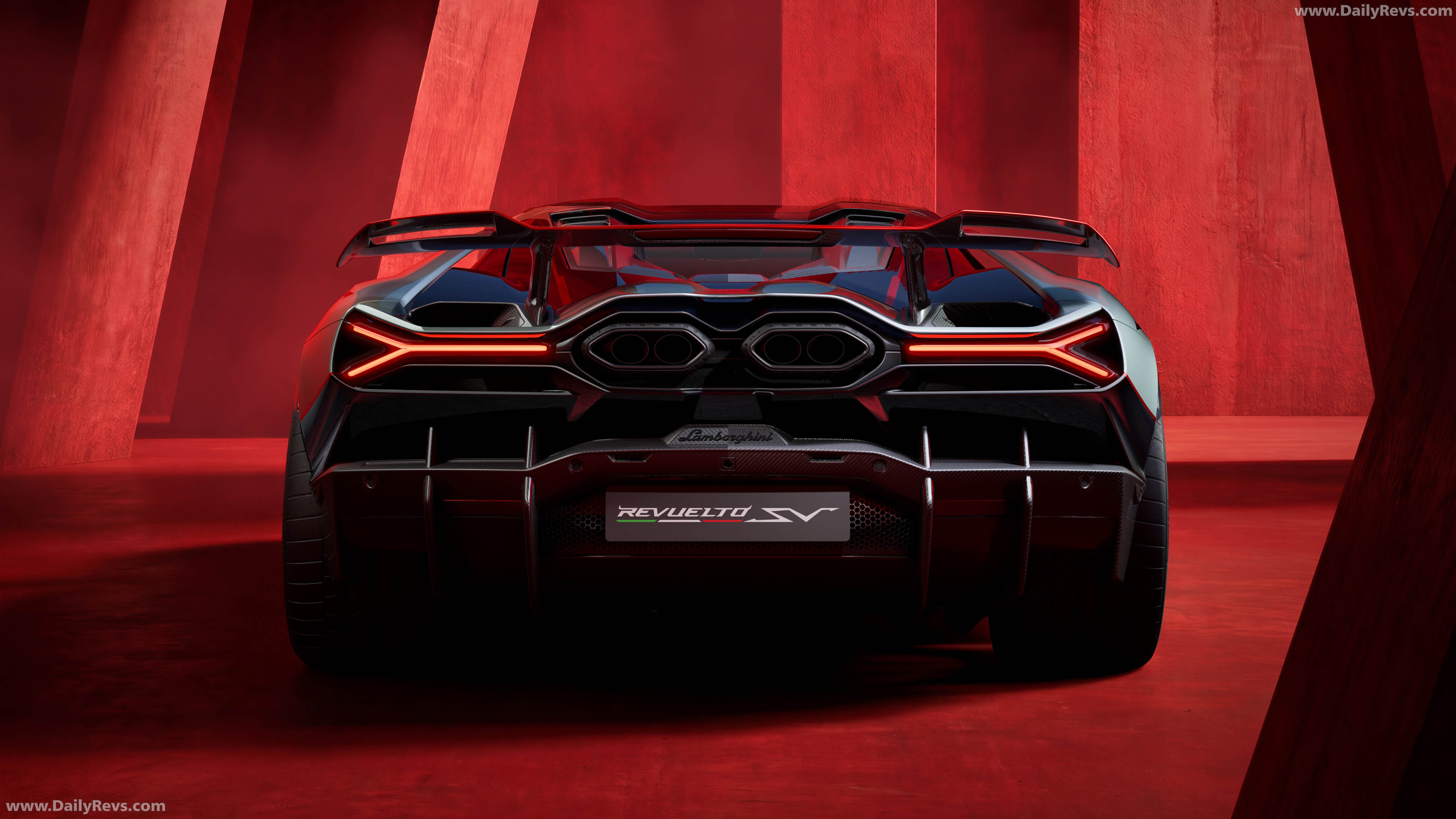 2027 Lamborghini Revuelto SV Rear View