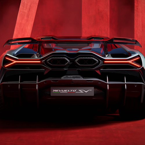 2027 Lamborghini Revuelto SV Rear View