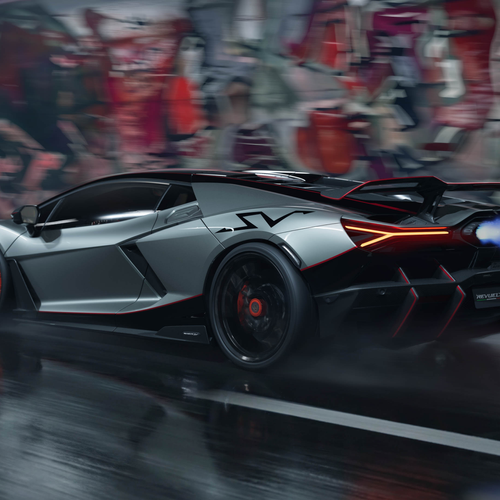 2027 Lamborghini Revuelto SV Rear View