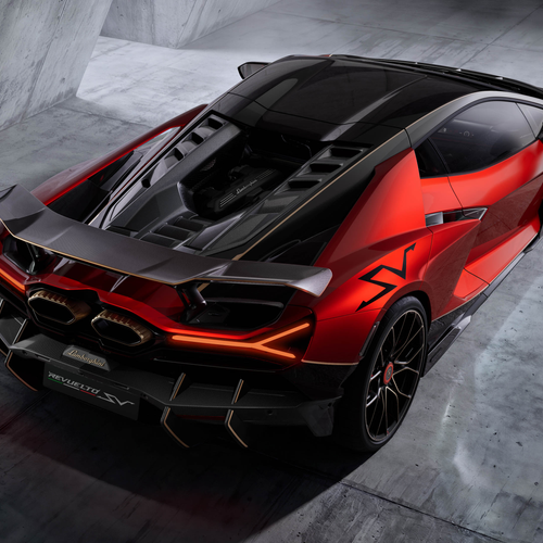 2027 Lamborghini Revuelto SV Rear View