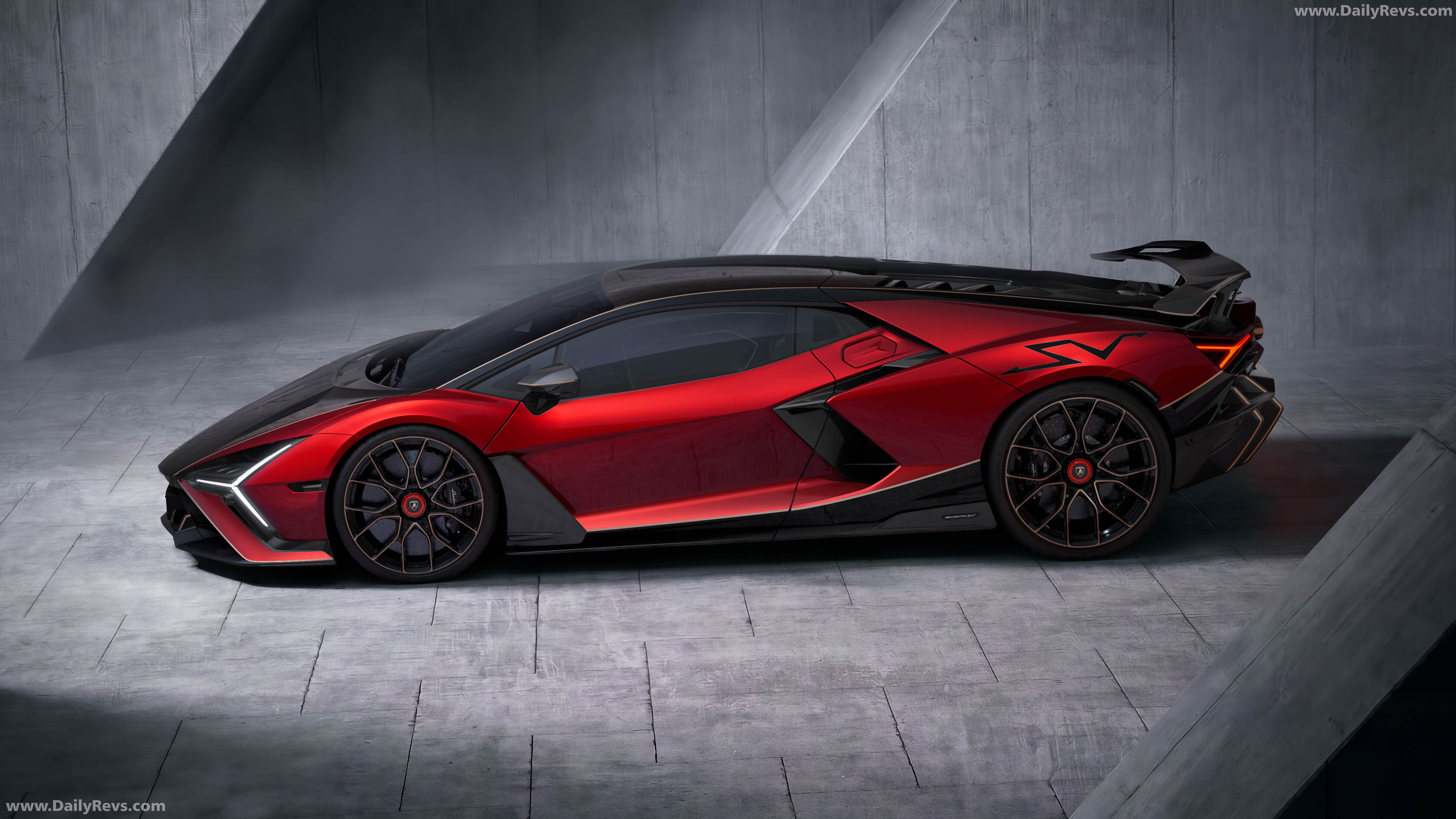 2027 Lamborghini Revuelto SV Side View