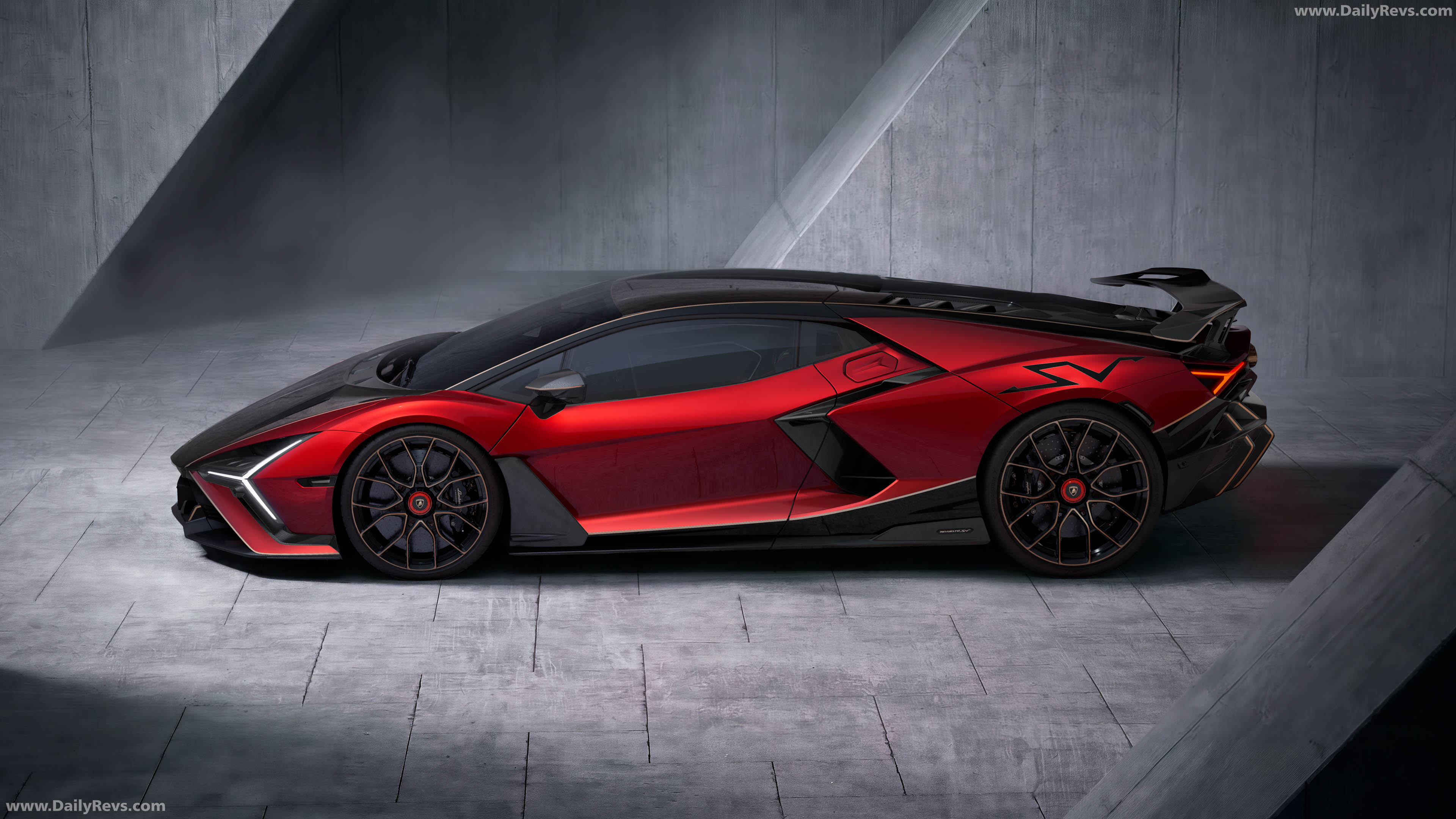 2027 Lamborghini Revuelto SV Side View