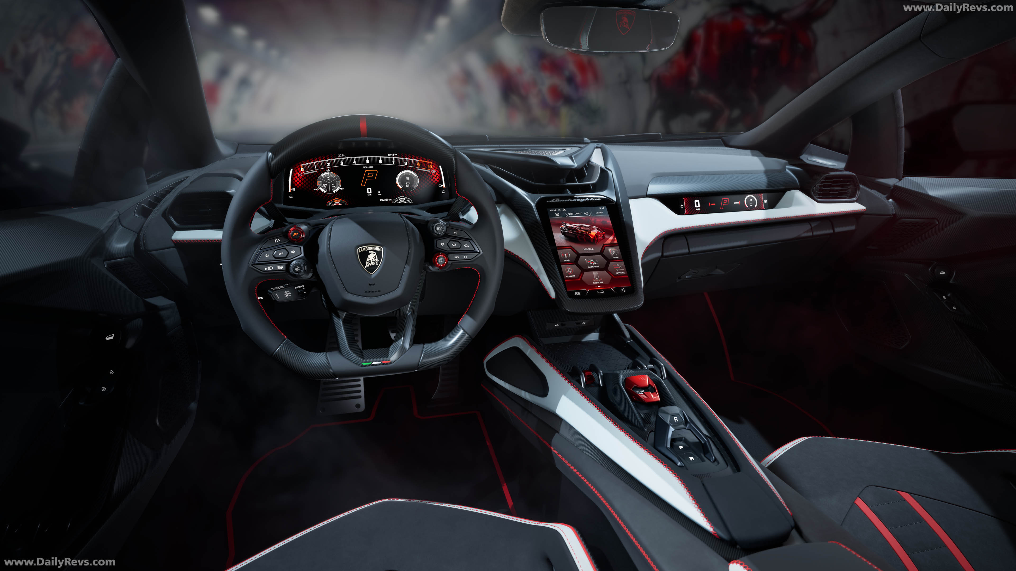 2027 Lamborghini Revuelto SV Interior
