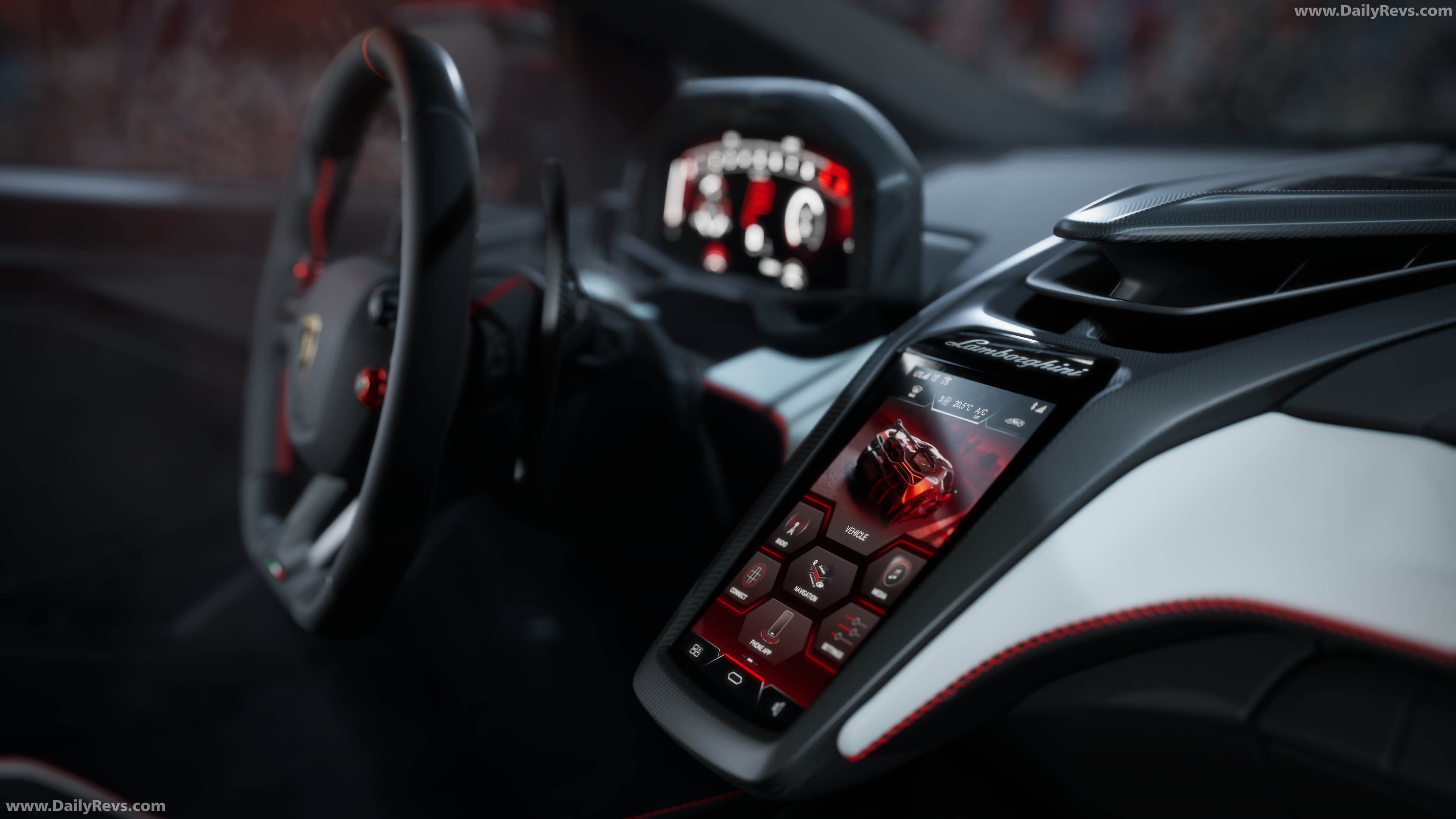 2027 Lamborghini Revuelto SV Interior