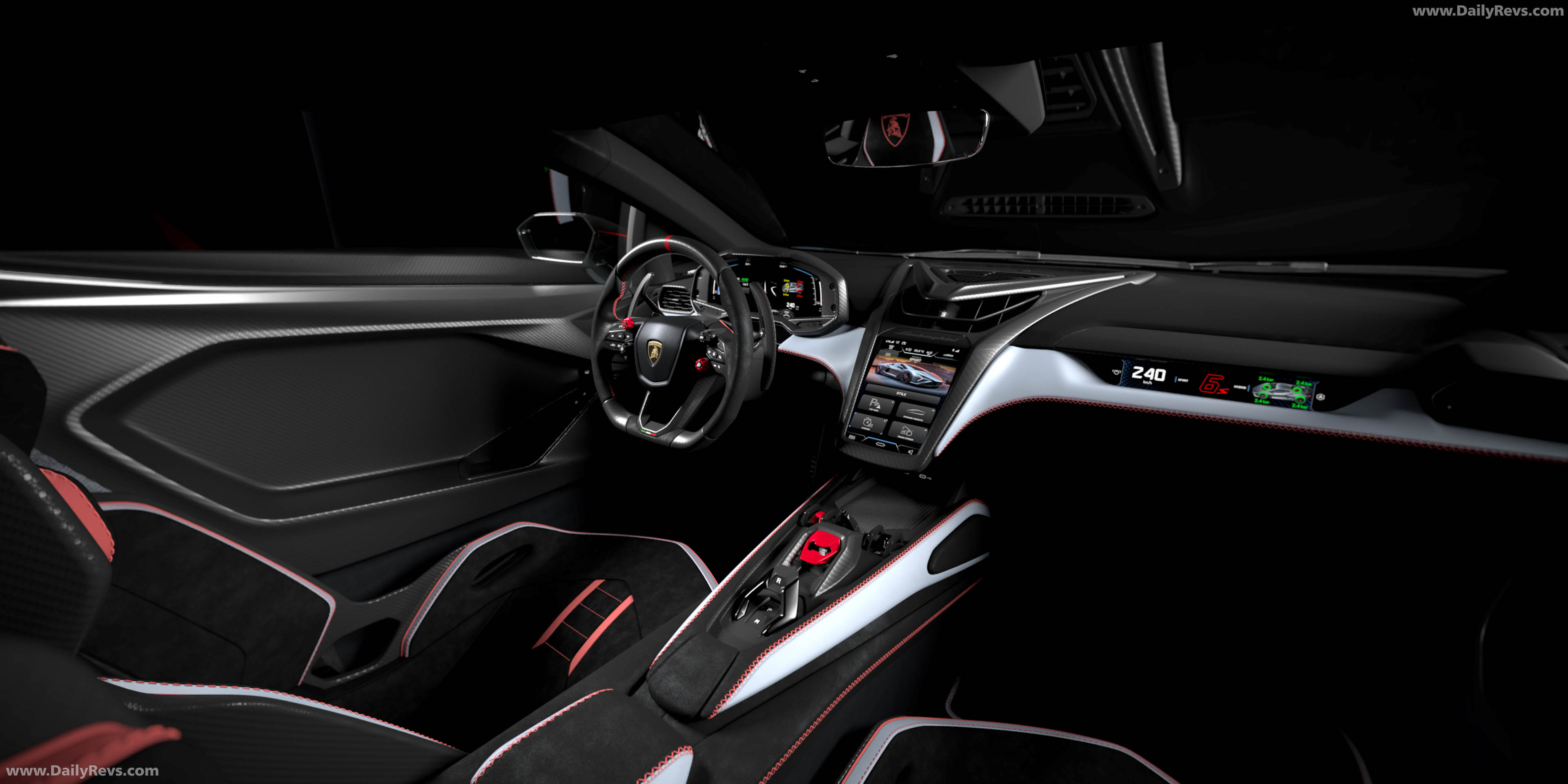 2027 Lamborghini Revuelto SV Interior