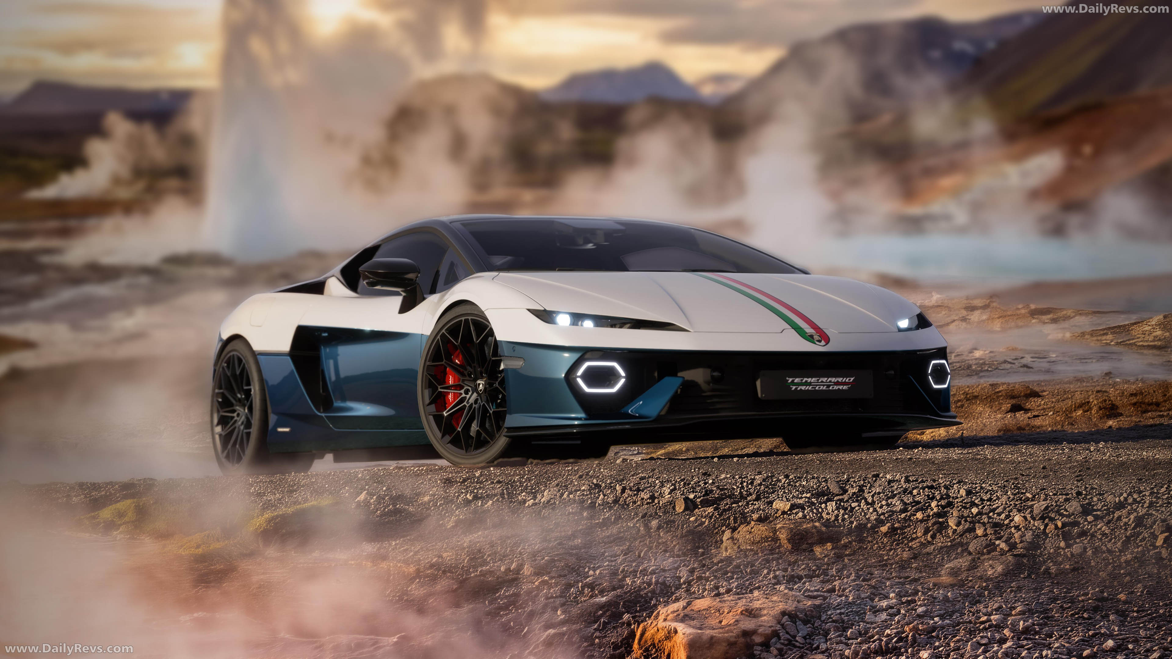 2026 Lamborghini Temerario Tricolore Front View