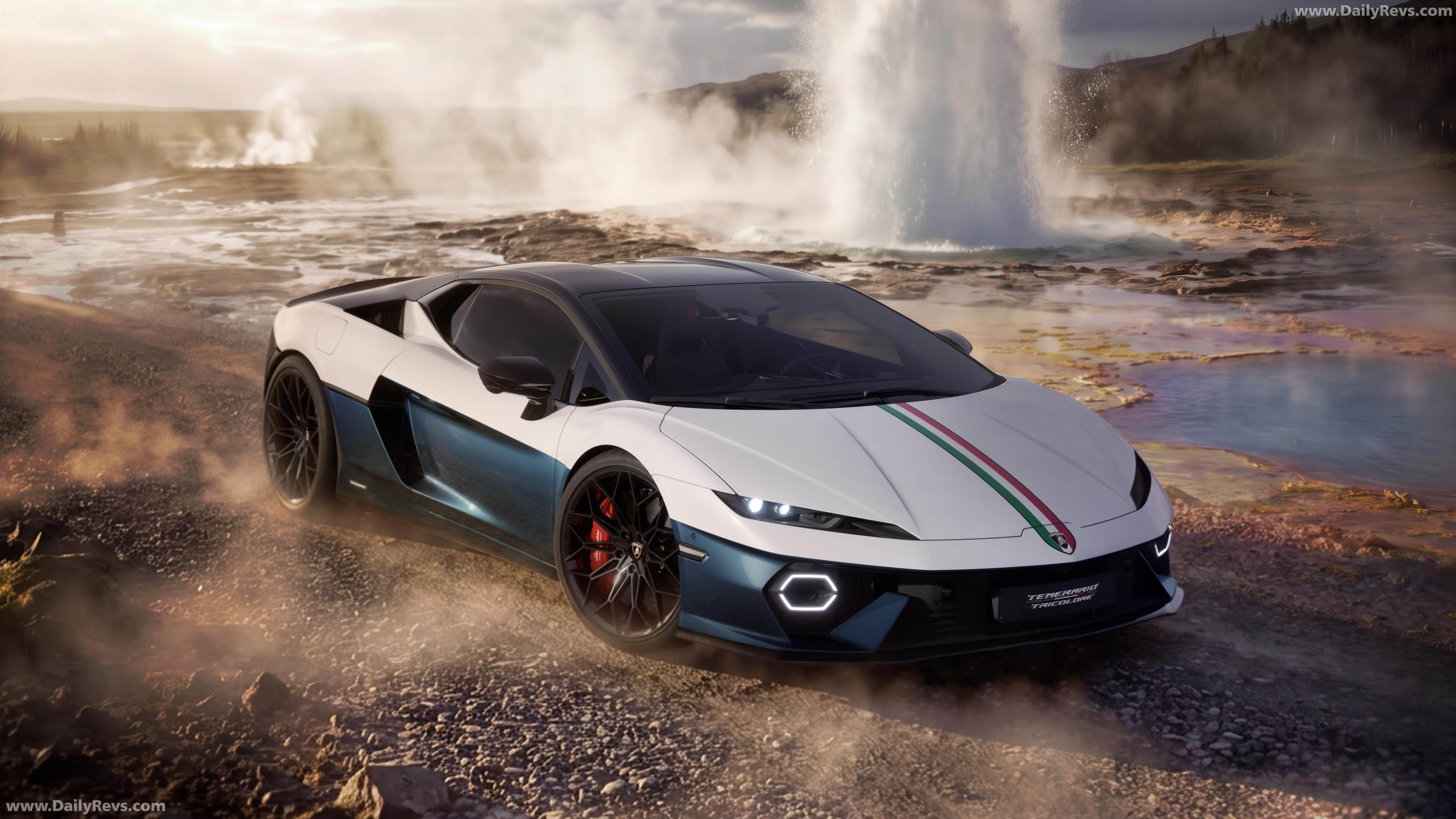 2026 Lamborghini Temerario Tricolore Front View