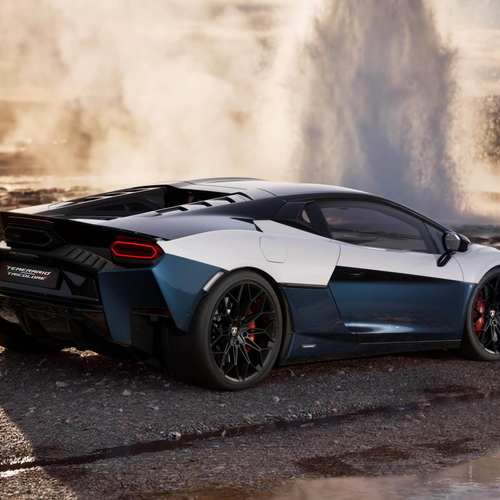 2026 Lamborghini Temerario Tricolore Rear View