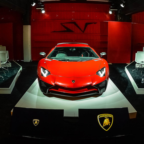 2016 Lamborghini Aventador LP750-4 SV Front View