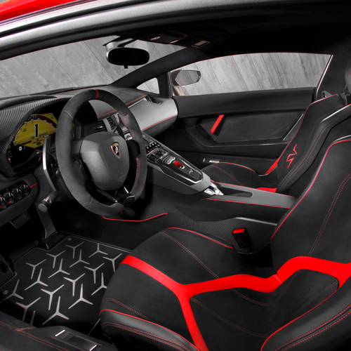 2016 Lamborghini Aventador LP750-4 SV Interior