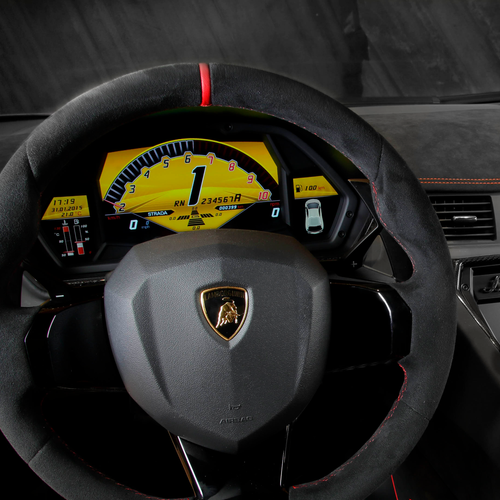 2016 Lamborghini Aventador LP750-4 SV Interior