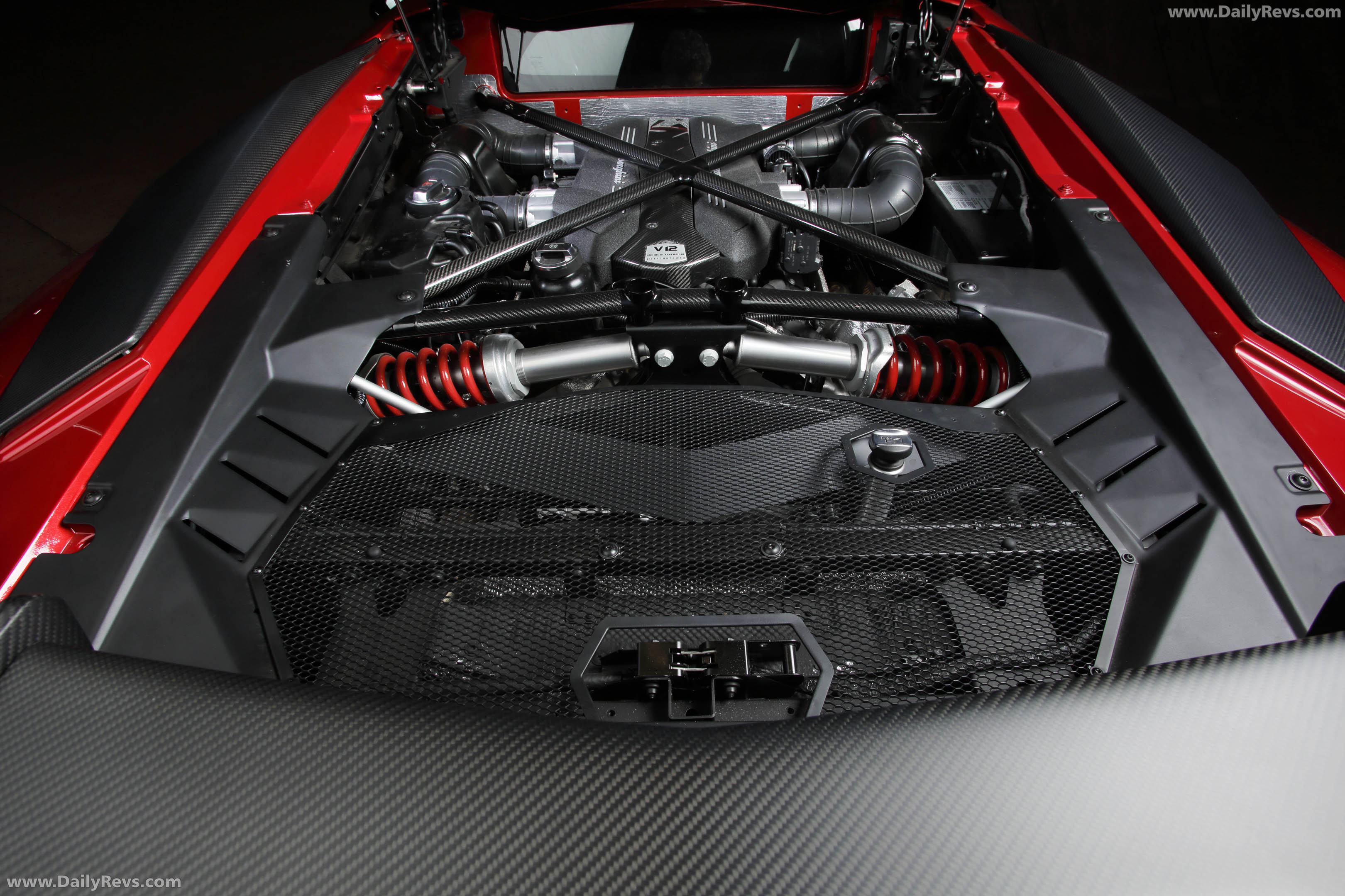 2016 Lamborghini Aventador LP750-4 SV Engine