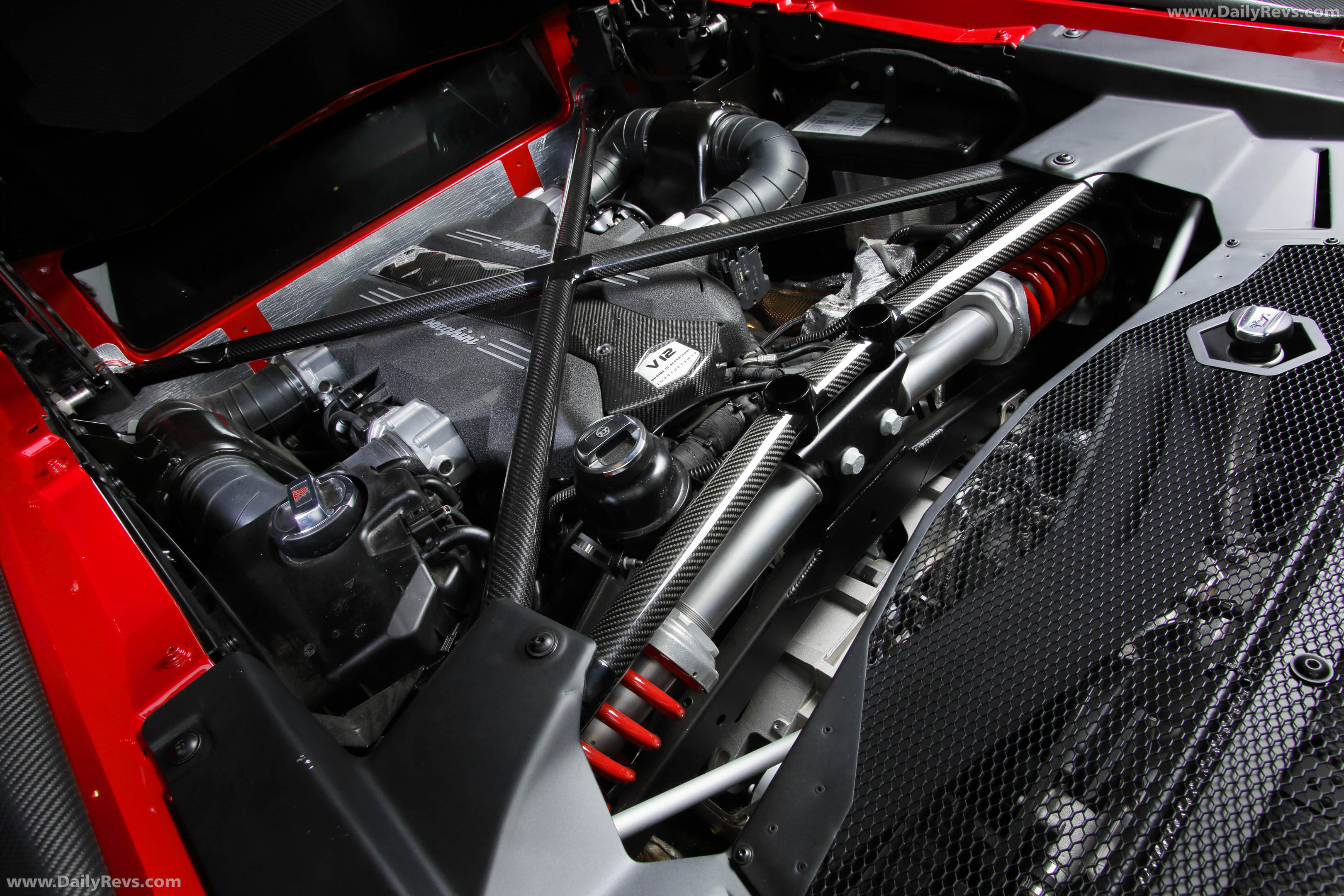 2016 Lamborghini Aventador LP750-4 SV Engine