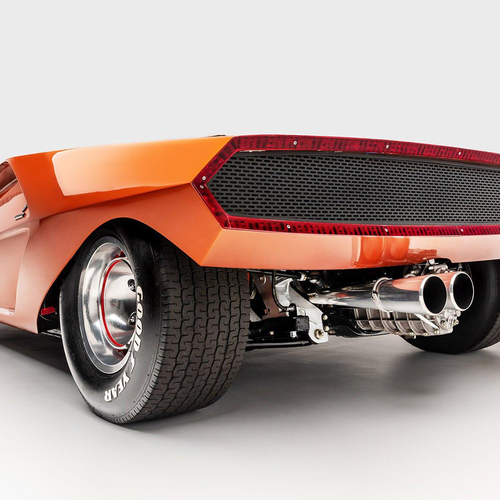1970 Lancia Stratos HF Zero Rear View