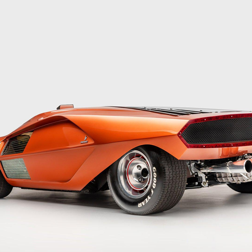 1970 Lancia Stratos HF Zero Rear View