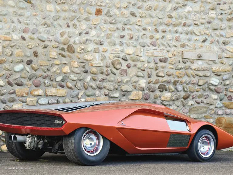 1970 Lancia Stratos HF Zero Rear View
