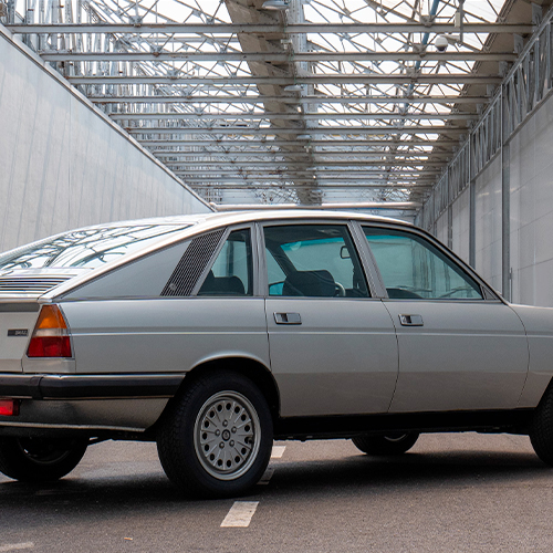 1976 Lancia Gamma Rear View