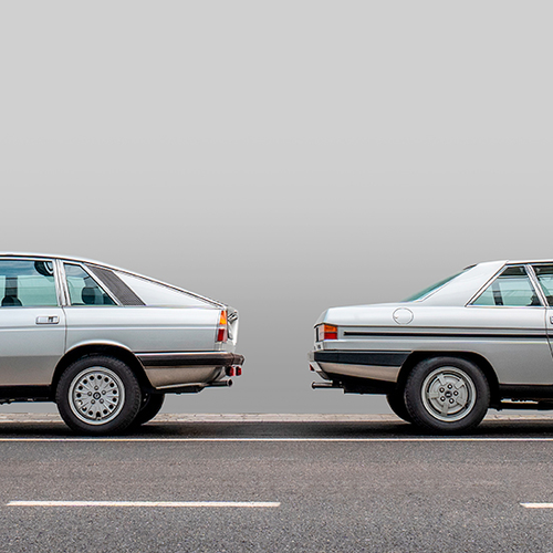 1976 Lancia Gamma Side View