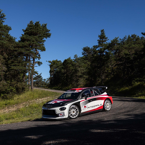 2026 Lancia Ypsilon Rally2 HF Integrale Side View