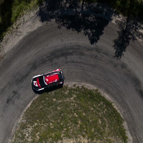 2026 Lancia Ypsilon Rally2 HF Integrale Top View