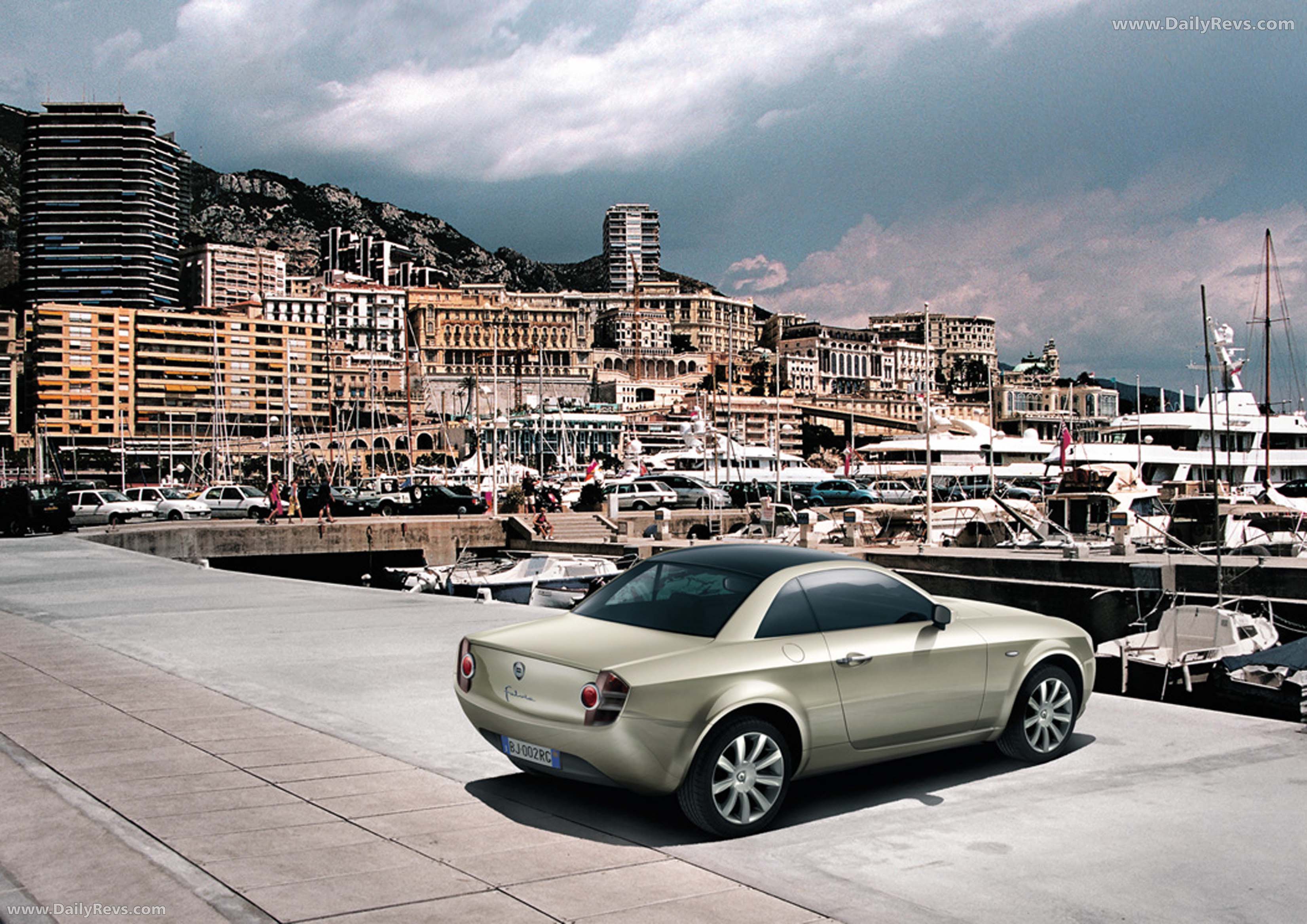 2003 Lancia Fulvia Coupe Concept Rear View