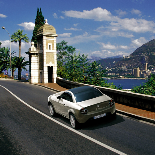 2003 Lancia Fulvia Coupe Concept Rear View