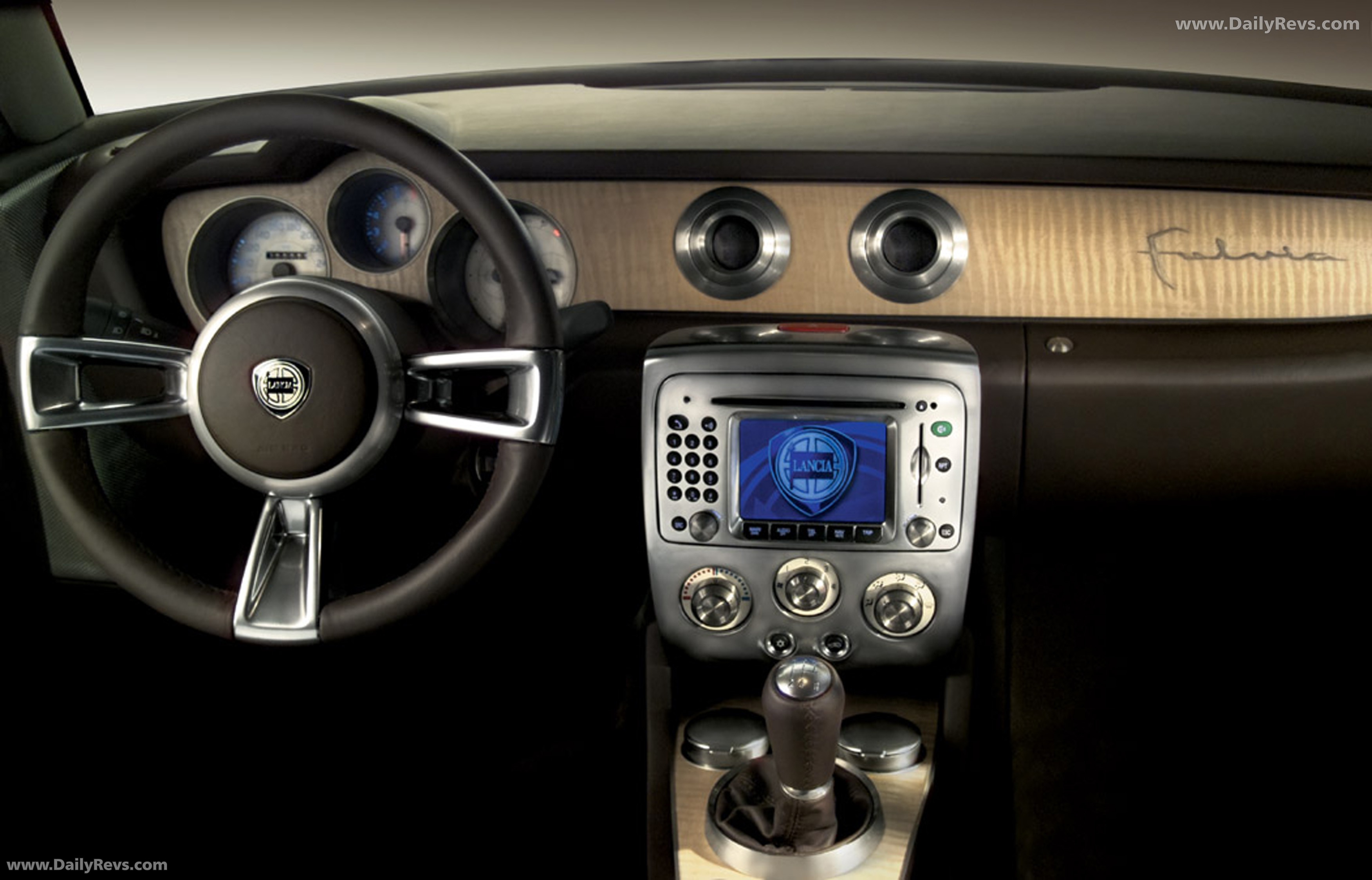 2003 Lancia Fulvia Coupe Concept Interior